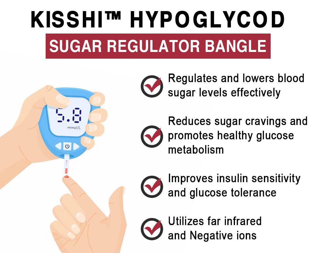 ✨KISSHI™ HypoGlycod Sugar Regulator Bangle-k✨70%off