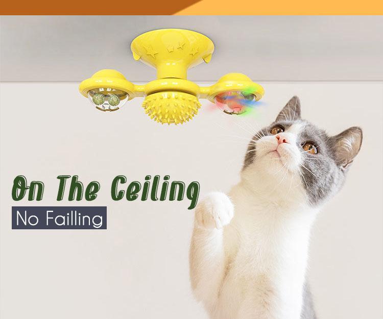 Cat Windmill Toy